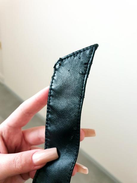 Čierna kožušinová vesta m, m