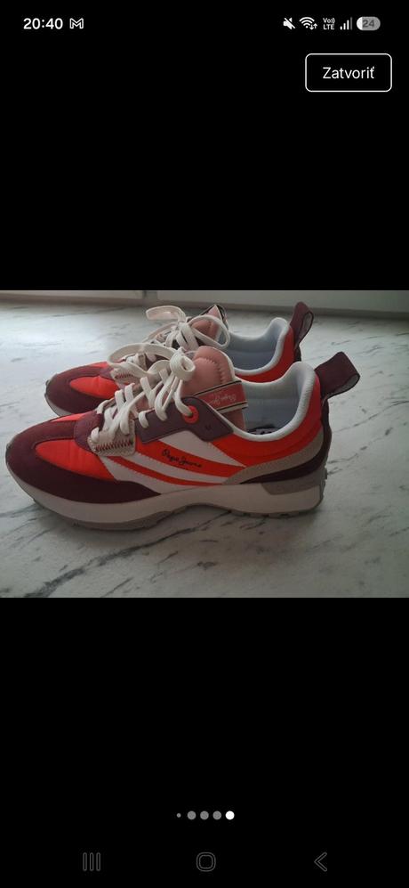 Tenisky pepe jeans, pepe jeans,39