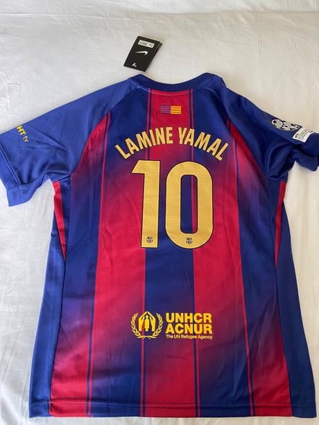 Futbalový dres lamine yamal, nike,134