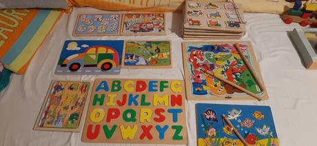 Drevené puzzle, 