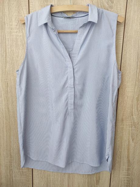 Pásiková blúzka bez rukávov, street one,42