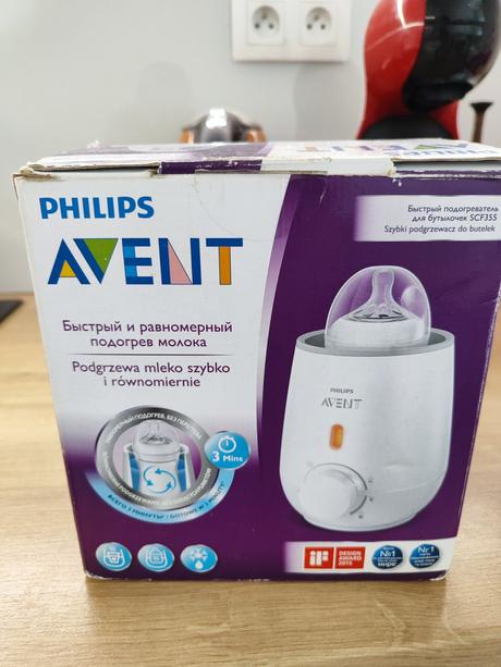 Ohrievač mlieka avent, 
