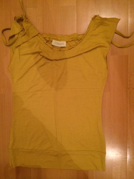 Horčicovo žlté tričko chantall, chantall,m