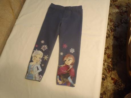 Legíny šedomodré anna a elsa, disney,98