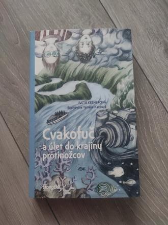 Predám knihu cvakofuč a úlet do krajiny protinožco, 
