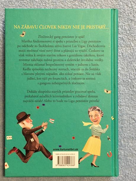 Kniha zločinecký gang penzistov opäť úraduje, 