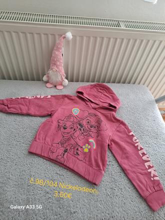 Mikina č.98/104, nickelodeon,98