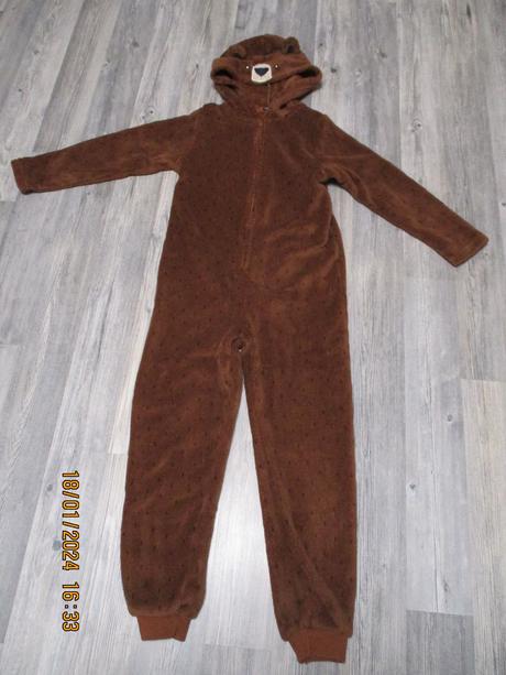 Flaušový overal, 128