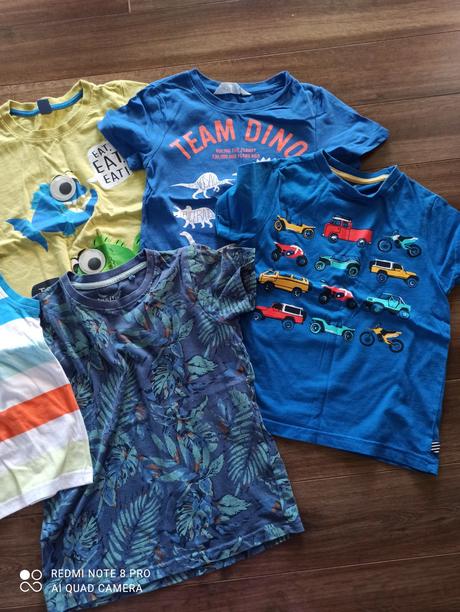 Triko 4ks +tielko 1ks, 110