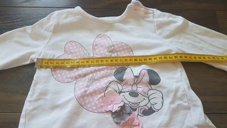 Krasne biele tričko minnie, disney,86