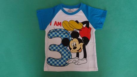 Narodeninové tričko - mám 3 roky, disney,98