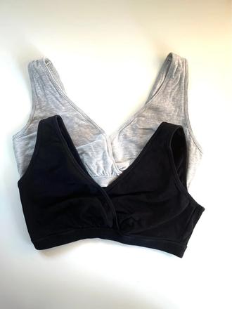 2x lindex podprsenky na kojenie l, lindex,l