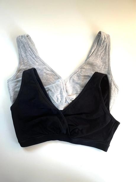 2x lindex podprsenky na kojenie l, lindex,l