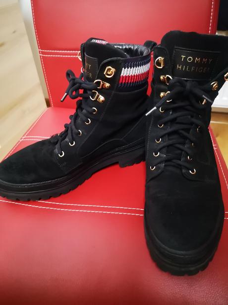 Čižmy, tommy hilfiger,40