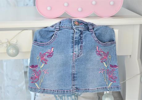 Riflová sukňa-92/98, 92