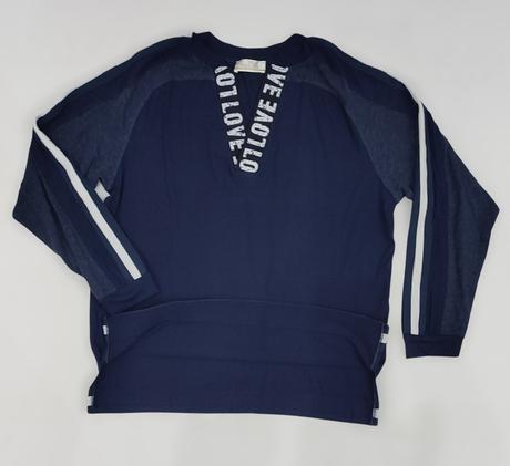 Top s výstrihom do v, xl