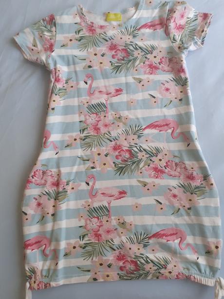 Letné plameniakové šaty, 140