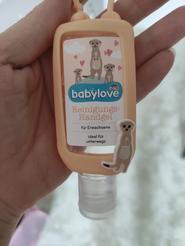 babylove čistiaci gél na ruky pre dospelých