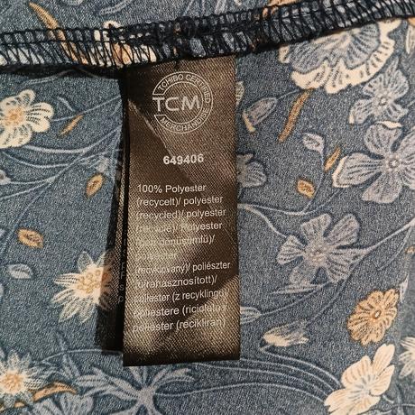 Tmavomodré košeľové šaty, tchibo,46