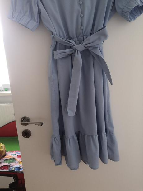 Damske saty bledomodrá, l