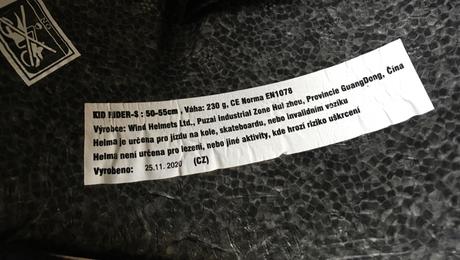 Detská cyklistická prilba, s