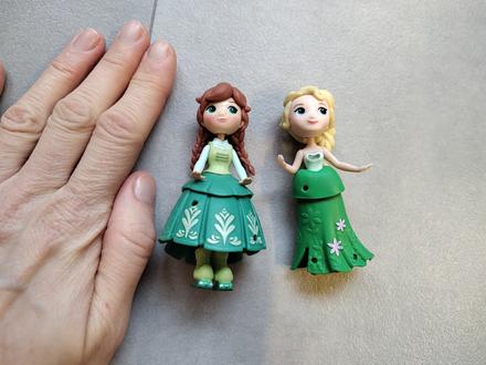 Mini bábiky elza a anna, 