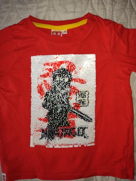 Lego tričko s prehadzovacou aplikaciou, lego,104