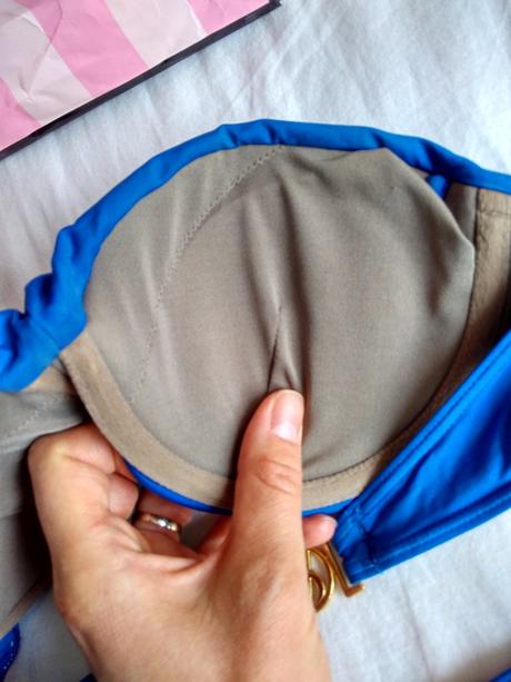 Victoria's secret bandeau bikini 32b/m, victoria's secret,m