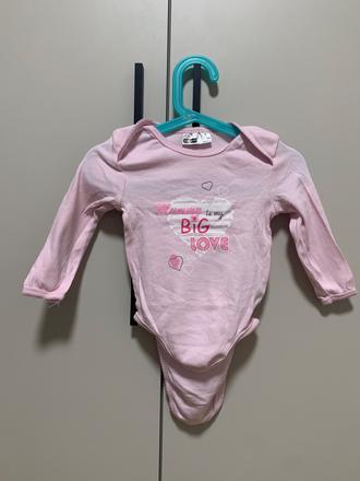 Bledoružové body s dlhým rukávom ergee, ergee,86