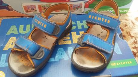 Chlapcenske saandalky, znacky  richtet, velkost 25, richter,25