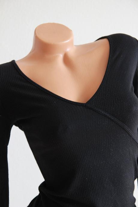 Čierny body top, stradivarius m, stradivarius,m
