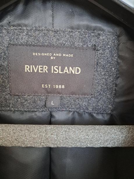 Pánsky kabát, river island,l