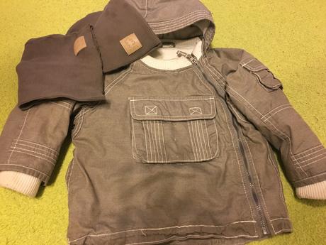 Frajerská ,teplučká bundička, h&m,74