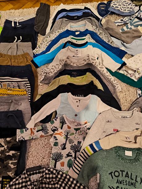 Veľký balík 74/80 ešte veci dole na fotkách, 68–80