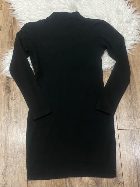 Čierne mini šaty xs/s, s