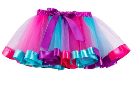Tutu sukňa dúha jednorožec unicorn detska damska, <50 - xs