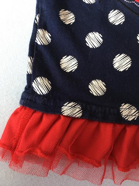 Krásne bodkované tričko alebo tunika s minnie, disney,86