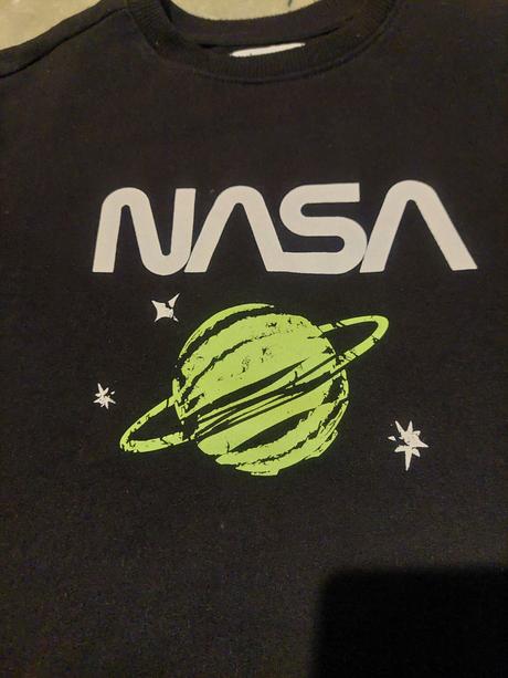 Mikina cierna s popisom, sinsay,134