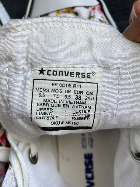 Platenky, converse,38