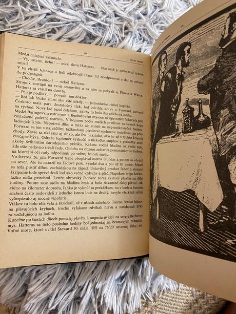 Retro dobrodružstvá kapitána hatterasa jules verne,