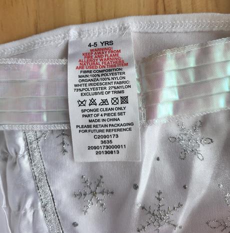 Karnevalové šaty na 4-5 rokov, 