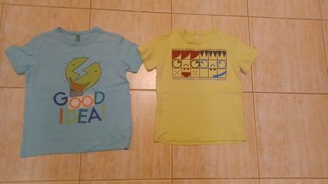 2 x tricko benetton, benetton,110