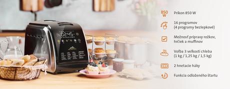 Domáca pekáreň eta delicca ii max, eta