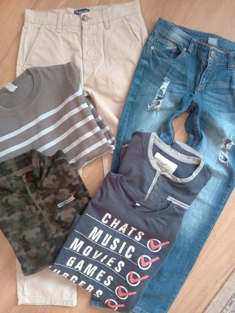 Balík chlapčenského oblečenia 140 -146, 140–152