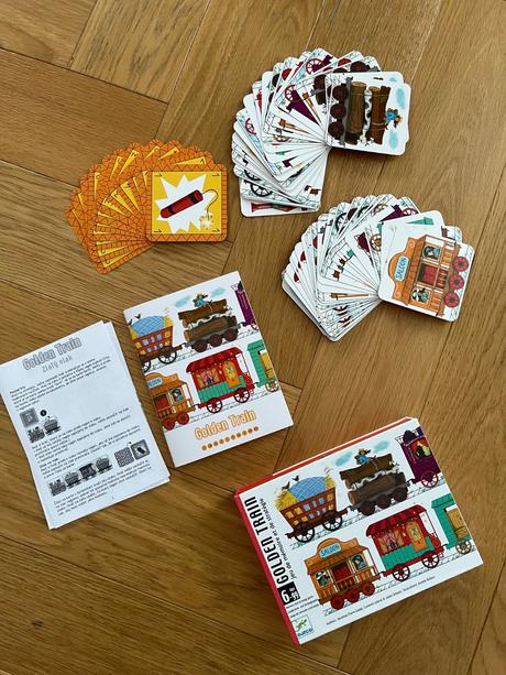 Kartová hra golden train (djeco),