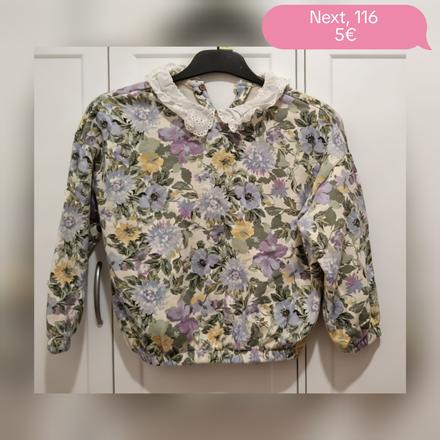 Kvetinková mikina, next,116
