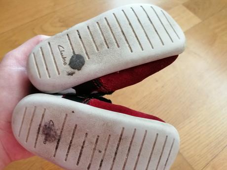 Kožené topánočky clarks, clarks,19