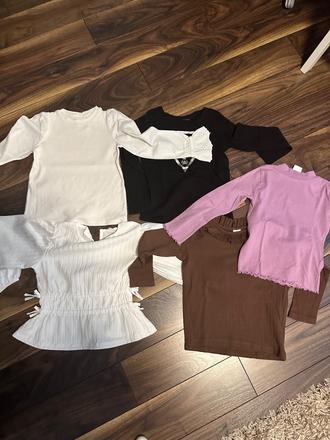 Balík tričiek s dlhým rukávom, 122–134