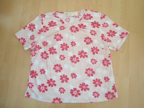 Kvetovane tricko, xxl