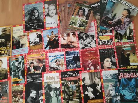 Ponúkam zbierku cca 100 ks dvd v top stave, 
